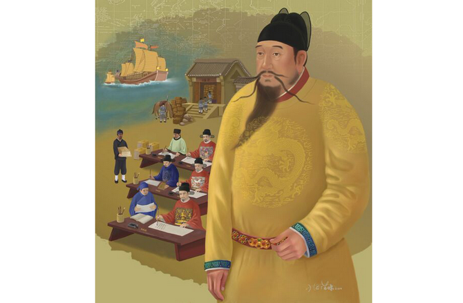 Император Юнлэ — выдающийся император династии Мин. Иллюстрация: SM Yang/Epoch Times | Epoch Times Россия