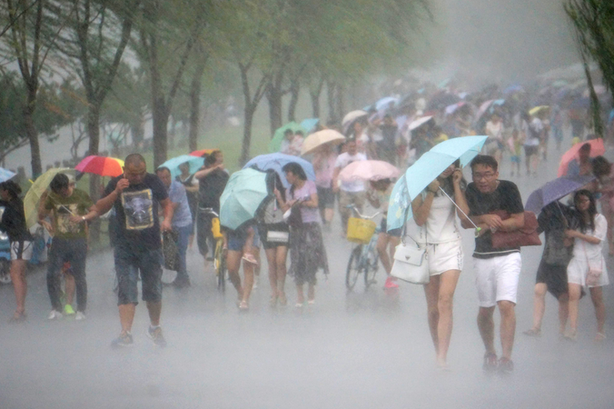 Тайфун «Соуделор». Китай. Фото: ChinaFotoPress/Getty Images | Epoch Times Россия