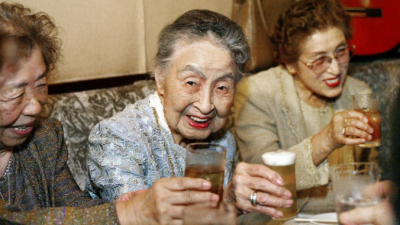 В Японии рекордное число людей 100-летнего возраста