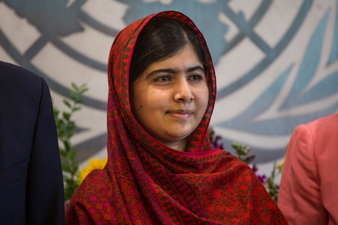 Пакистанская правозащитница Малала Юсуфзай Фото: Andrew Burton/Getty Images | Epoch Times Россия