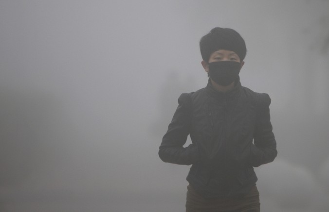 Загрязнение воздуха в китайских городах. Фото: ChinaFotoPress/Getty Images | Epoch Times Россия