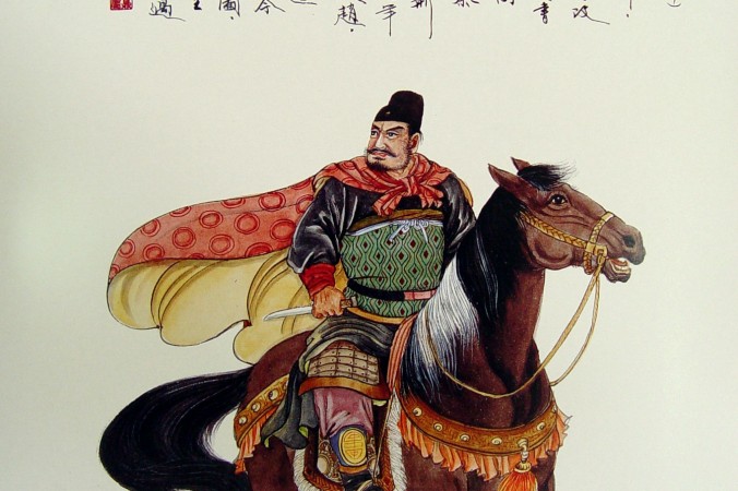Цзин Кэ готовится к покушению на царя Ин Чжэна. Фото: Wang Shuang-K'uan/Epoch Times | Epoch Times Россия