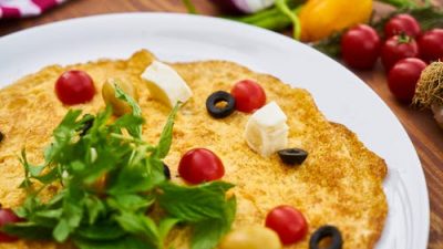 Омлет — французское блюдо на русской кухне