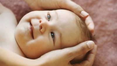 Массаж тела способствует хорошему развитию ребёнка