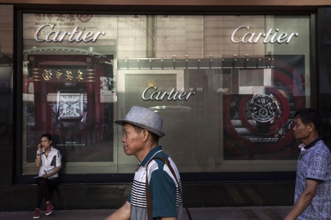 Магазин Cartier в Пекине, 25 августа 2015 года. Фото: Kevin Frayer/Getty Images | Epoch Times Россия