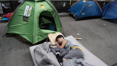 90% гонконгских студентов готовы к длительным протестам