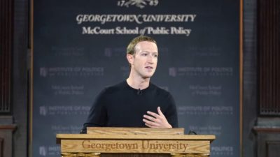 Основатель Фейсбук перестал закрывать глаза на китайскую интернет-цензуру и открыто осудил её