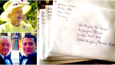 Мужчина 50 лет отправлял поздравительные открытки английской королеве. Его внук получил ответ