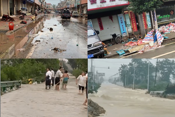 19 июля уезд Гучжэнь в провинции Аньхой пострадал от сильнейшего наводнения за последние 20 лет. Фото предоставлены местными жителями | Epoch Times Россия