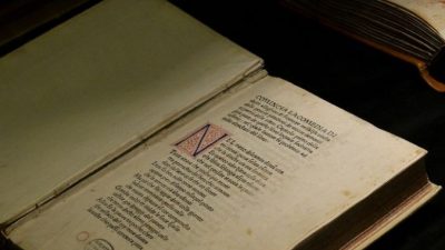 Как печатали книги 400 лет назад