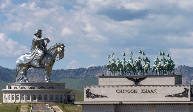 Конная статуя Чингисхана (самая большая в мире), Цонжин-Болдог, недалеко от Улан-Батора, Монголия. JOEL SAGET/AFP via Getty Images | Epoch Times Россия