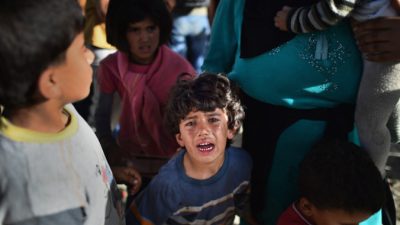 Сирийские беженцы страдают от прихода зимы