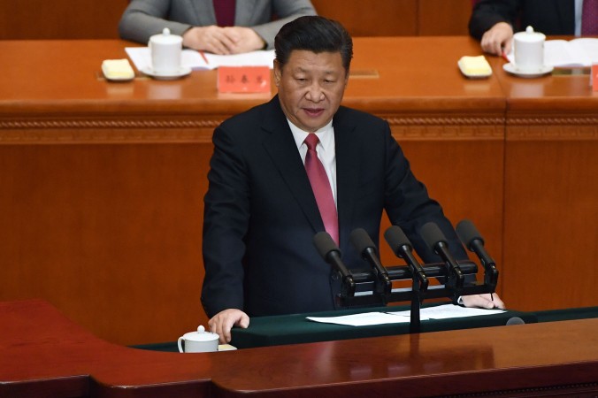 Китайский лидер Си Цзиньпин в Большом зале народных собраний в Пекине 11 ноября 2016 года (Ван Чжао / AFP / Getty Images) | Epoch Times Россия