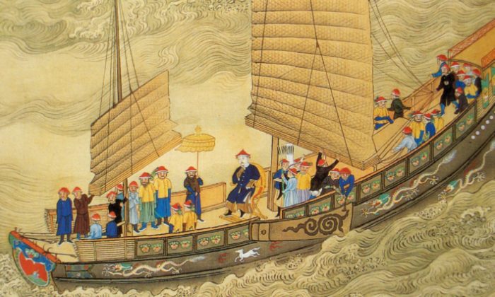 Император Канси путешествует, начало XVIII века, династия Цин, Китай. (Викискладе) | Epoch Times Россия