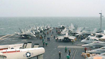 Крупнейшие в истории военно-морские учения начались в Персидском заливе