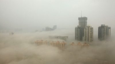 В Китае находится около 500 тысяч загрязнённых районов