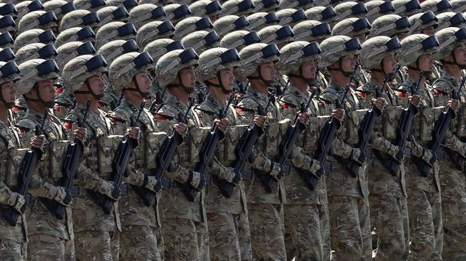 Военный парад в Китае 3 сентября 2015 г. Фото: Kevin Frayer/Getty Images | Epoch Times Россия
