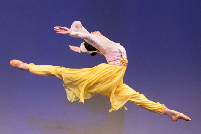 Мишель Лиан выиграла Золотую награду на Международном конкурсе классических китайских танцев NTD 2018. (Ларри Дай) | Epoch Times Россия