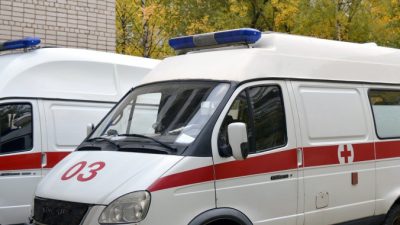 В Барнауле взорвался уличный батут с 2 детьми