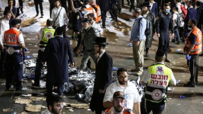 Десятки людей погибли в давке на израильском религиозном фестивале