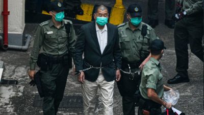 Обвинение Джимми Лаю свидетельствует о намерении Пекина подавить свободу Гонконга