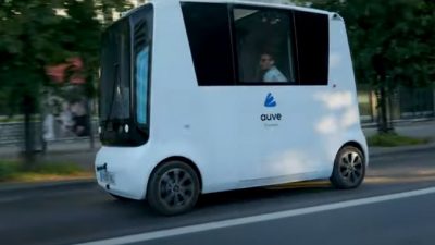 Первые в мире беспилотные микроавтобусы на водородном топливе появятся на дорогах Эстонии