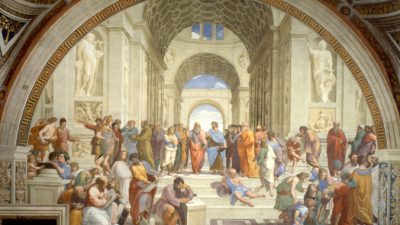 Посвящение величайшим мыслителям Запада: «Афинская школа»