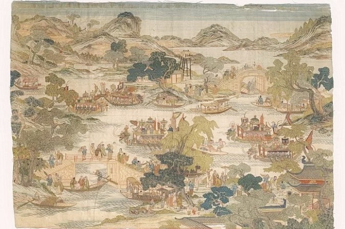 На Фестивале лодок-драконов, династия Цин (1644–1911 гг.). (Image: Metropolitan Museum / Public Domain) | Epoch Times Россия