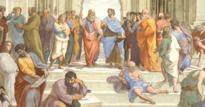 Посвящение величайшим мыслителям Запада: «Афинская школа»