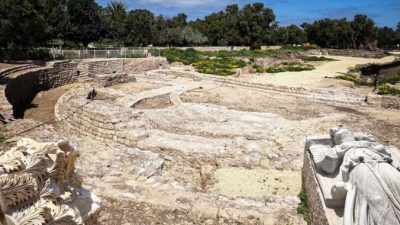 Археологи раскопали самую большую римскую базилику в Израиле