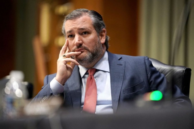 Сенатор Тед Круз (штат Техас) на слушаниях в Сенате на Капитолийском холме в Вашингтоне, 23 марта 2021 г. (Greg Nash/Pool/AFP via Getty Images) | Epoch Times Россия