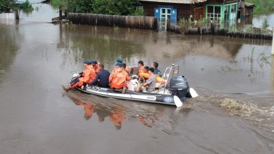 В Забайкалье идёт эвакуация людей после ливней