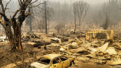 Калифорнийский пожар «Дикси» стал вторым по величине в истории штата