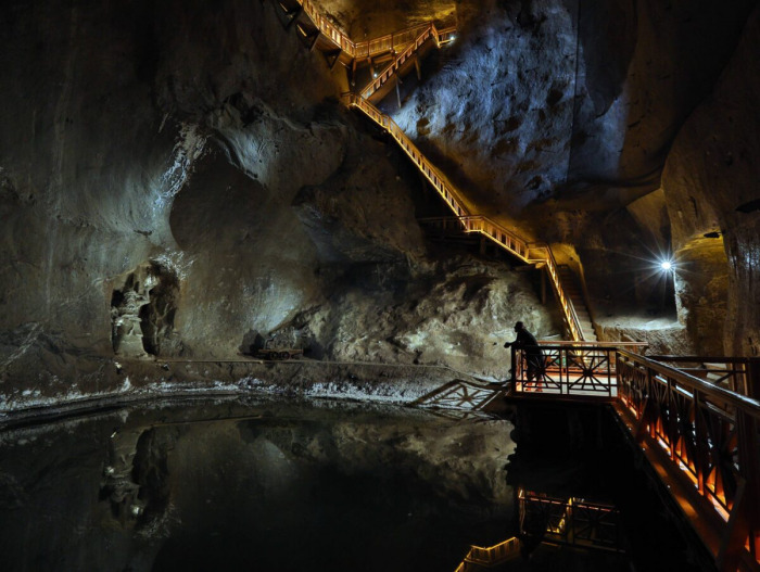 Сокровища подземной соляной шахты в Польше