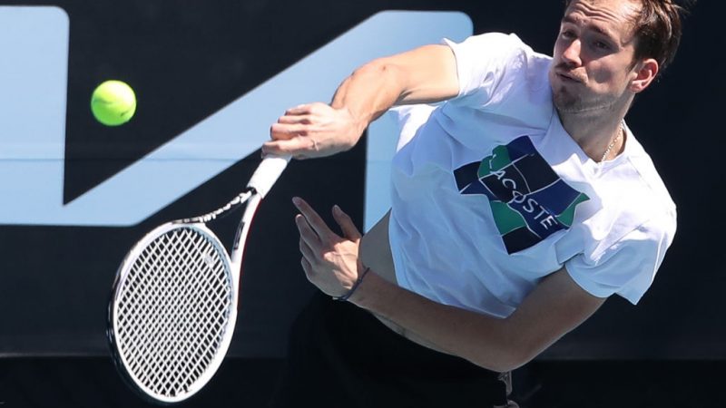 Российский теннисист Даниил Медведев. Фото Асанки Ратнаяке / Getty Images | Epoch Times Россия