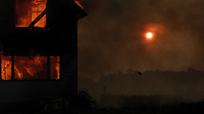 В Хакасии от пожара пострадала заимка отшельницы Агафьи Лыковой
