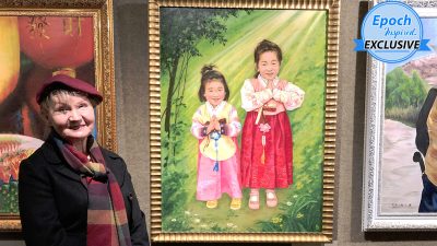 Польская художница пишет портреты детей, преследуемых в Китае