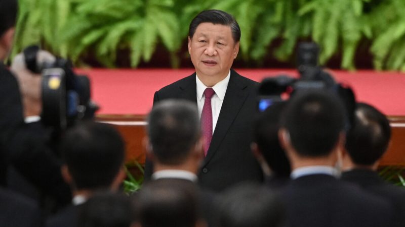 Китайский лидер Си Цзиньпин на приёме в Доме народных собраний. Пекин 30 сентября 2021 года. (Greg Baker/AFP via Getty Images) | Epoch Times Россия
