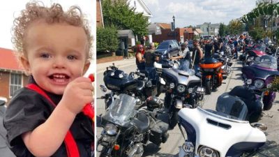 2000 байкеров отдали дань уважения ребёнку, обожавшему мотоциклы