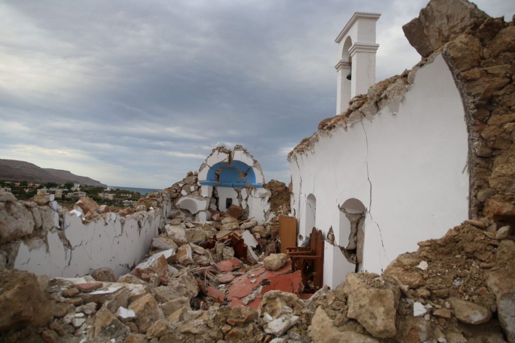 Землетрясение в греции сегодня