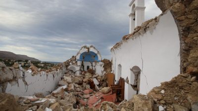 На Крите произошло землетрясение силой 6,3 балла, пострадавших нет