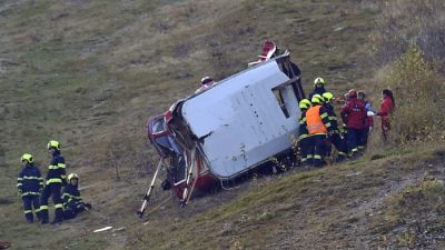 Один человек погиб при крушении канатной дороги в Чехии