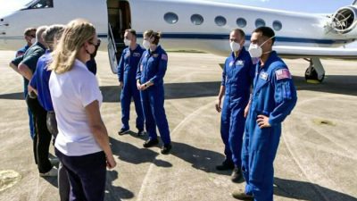 Четверо астронавтов готовы к полёту на Международную станцию