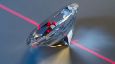 Алмазные лазеры в 20 раз мощнее, чем раньше