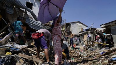 Более 370 человек погибли в результате тайфуна на Филиппинах
