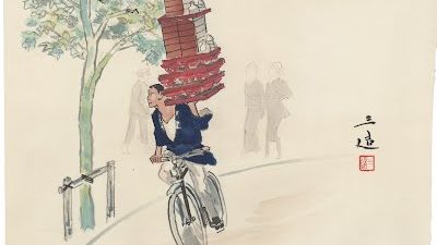 Воспоминания: Доставка лапши на велосипеде в Токио