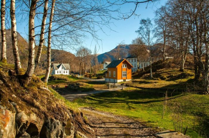Совершите побег на уникальный частный остров Ульвснес в Норвегии, чтобы замедлиться среди фьордов