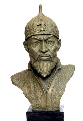 Скульптура Тамерлана, воссозданная по черепу. Фото с сайта museum.ru