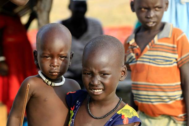 Дети из Южного Судана. Фото: ASHRAF SHAZLY/AFP via Getty Images | Epoch Times Россия