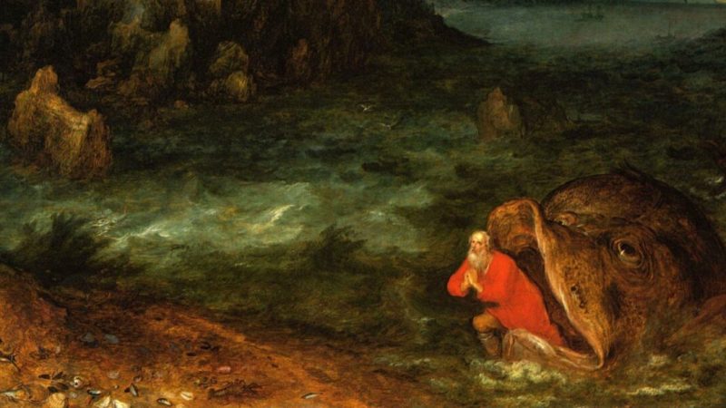 Картина Яна Брейгеля Старшего «Иона выходит из пасти кита» около 1600 года. Старая пинакотека, Мюнхен, Германия. (ПД-США) | Epoch Times Россия